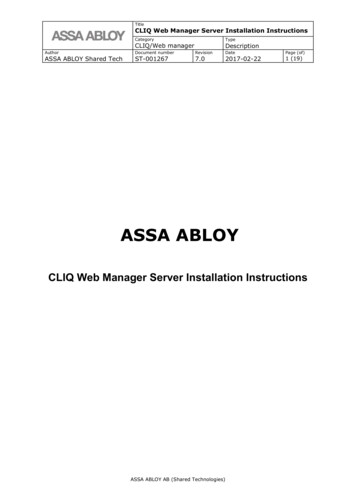 ASSA ABLOY - DigitalVA