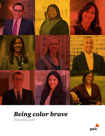 Being Color Brave - Lawrence Berkeley National Laboratory