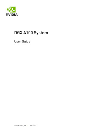 DGX A100 System - NVIDIA Developer