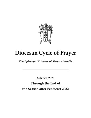 Diocesan Cycle Of Prayer - Episcopal Diocese Of Massachusetts