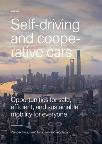 Kapitelname E-BOOK Self-driving And Coope- Rative Cars - BMW
