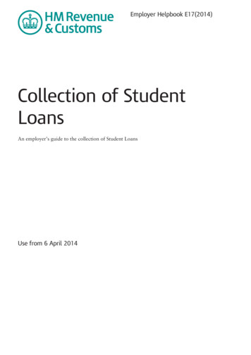 Collection Of Student Loans - GOV.UK