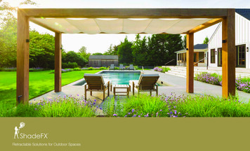 Retractable Solutions For Outdoor Spaces - ShadeFX