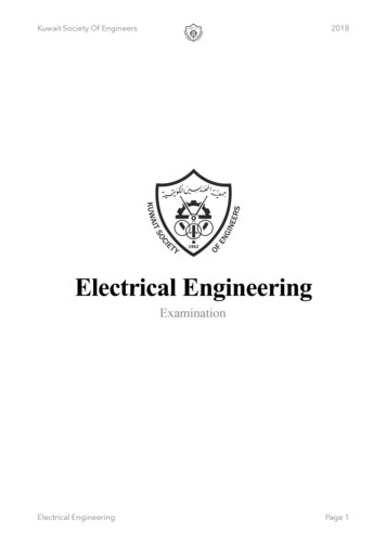 Electrical Engineering Examination - Kse .kw