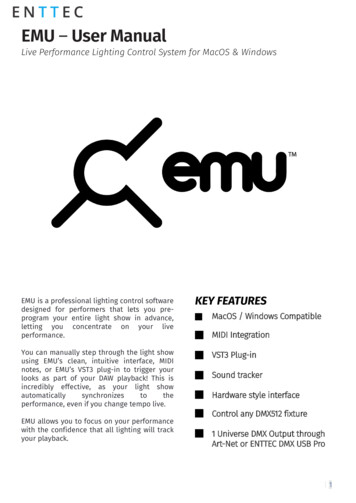 EMU User Manual - Amazon Web Services