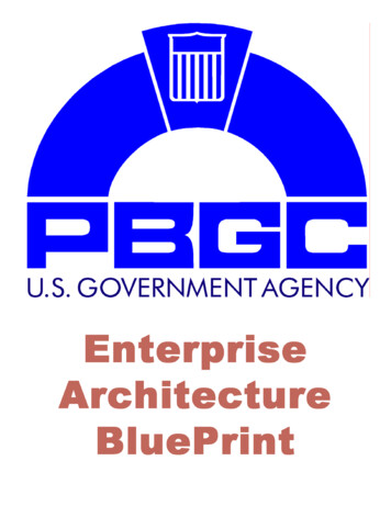 PBGC Enterprise Architecture Executive Summary