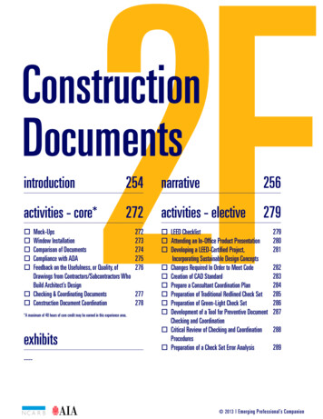 Construction Documents 2F - AIA