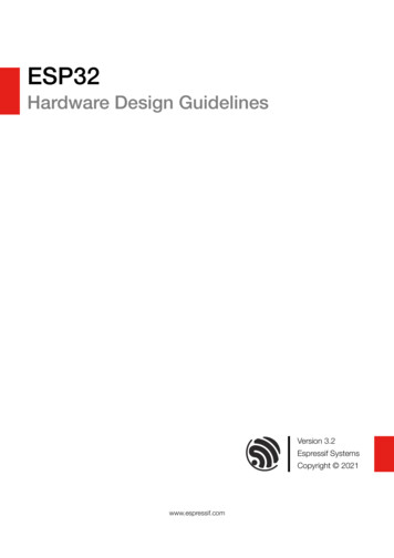 Hardware Design Guidelines - Espressif