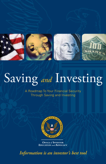 Saving And Investing - SEC