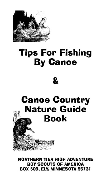 Tips For Fishing By Canoe Canoe Country Nature Guide Book