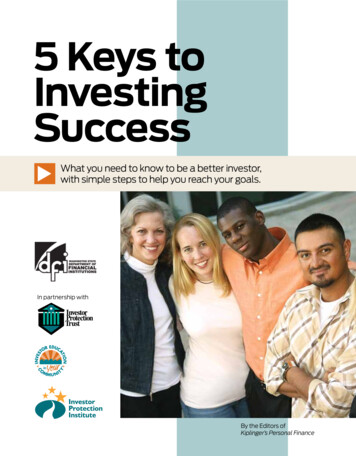 5 Keys To Investing Success