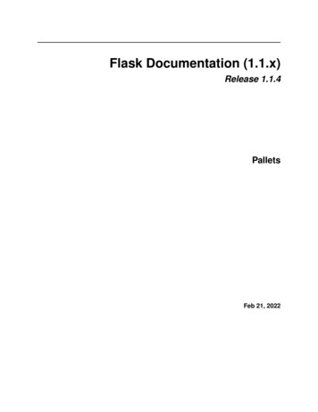 Flask Documentation (1.1.x) - Read The Docs