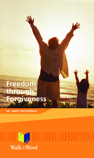 Freedom Through Forgiveness - Subsplash