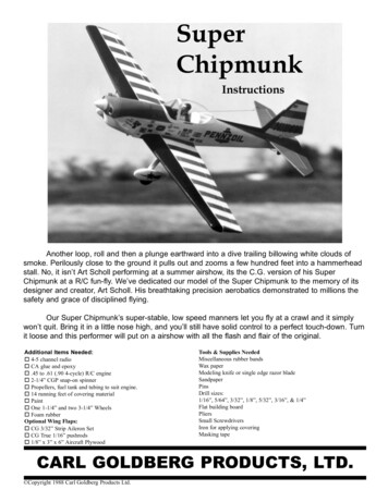 K-52 Chipmunk Booklet Hinged