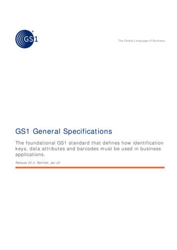 GS1 General Specifications