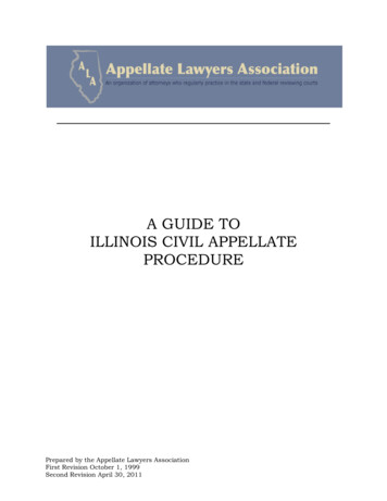 A Guide To Illinois Civil Appellate Procedure