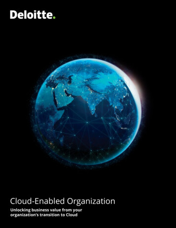 Cloud-Enabled Organization