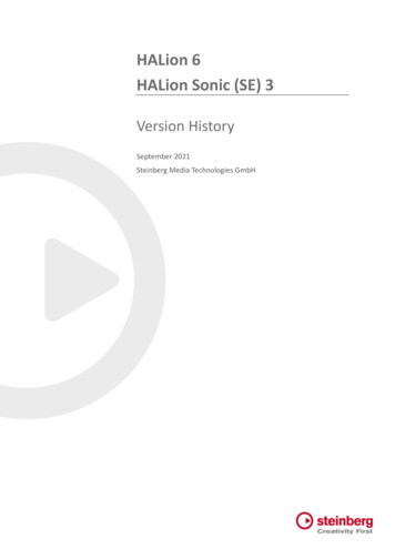HALion 6 HALion Sonic (SE) 3 - Steinberg