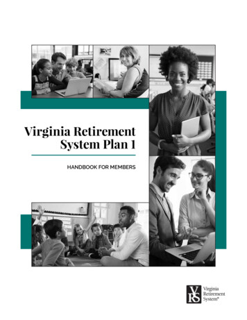 Virginia Retirement System Plan 1