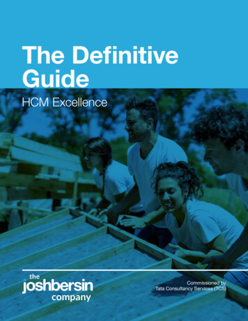 The Definitive Guide - TCS