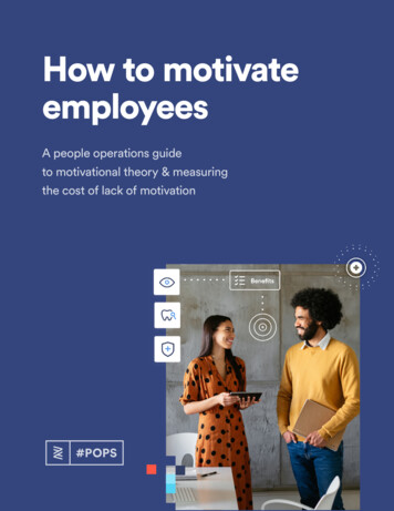 How To Motivate Employees - Zenefits