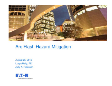 Arc Flash Hazard Mitigation - Institute Of Electrical And Electronics .
