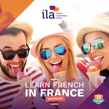 Learn French In France - Ila