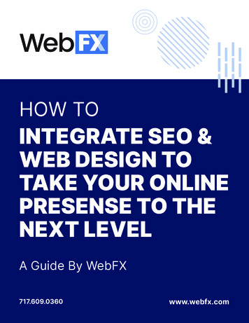 Integrate Seo & Web Design To Take Your Online Presense To The Next Level