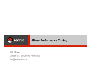 JBoss Performance Tuning