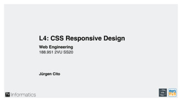 L4: CSS Responsive Design - Web Engineering Index