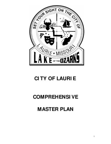 City Of Laurie Comprehensive Master Plan