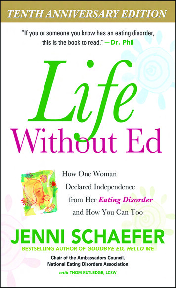 Life Without Ed - Jenni Schaefer