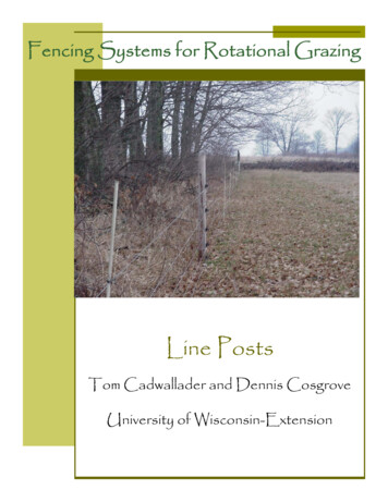 Line Posts - Extension - University Of Wisconsin-Madison