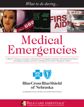 Medical Emergencies - College Of Arts And Sciences