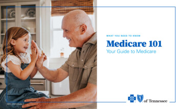 508C; What You Need To Know Medicare 101 Your Guide To Medicare