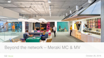 Beyond The Network Meraki MC & MV - Networking Academy