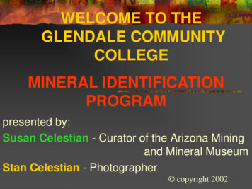 Welcome To The Arizona Mining And Mineral Museum'S Mineral .