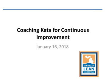 Coaching Kata For Continuous Improvement - WildApricot