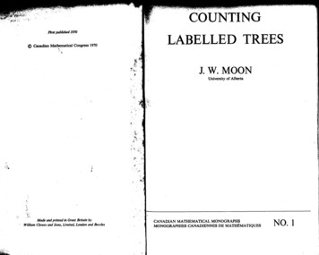 'COUNTING LABELLED TREES - UCLA Mathematics