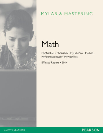Math - Pearson
