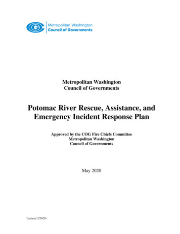 Potomac Response Plan - Montgomery County, Maryland