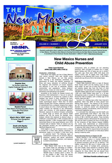 Inside New Xico Nurses And Me Child Abuse Prevention