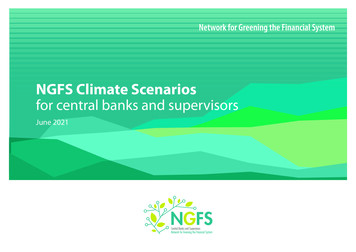 NGFS Climate Scenarios For Central Banks And Supervisors