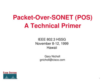 A Technical Primer Packet-Over-SONET (POS) - IEEE-SA