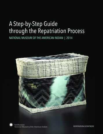 A Step-by-Step Guide Through The Repatriation Process