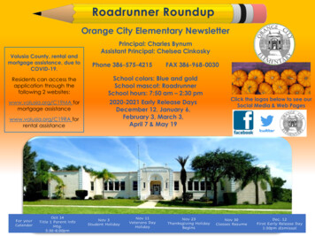 Roadrunner Roundup - Volusia County Schools