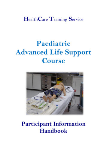 Paediatric Advanced Life Support Course - HCTS