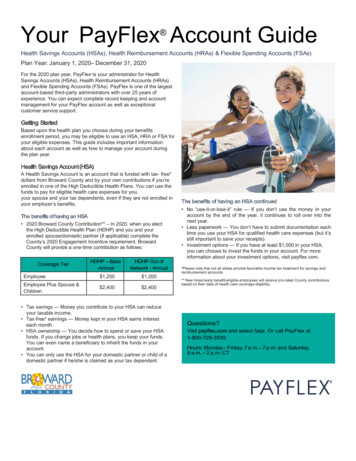 Your PayFlex Account Guide - Broward County, Florida