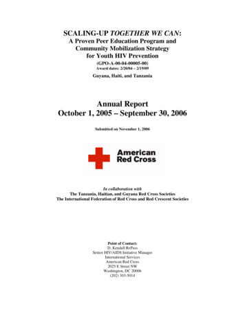 Annual Report October 1, 2005 - September 30, 2006