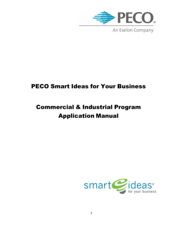 PECO Smart Ideas For Your Business Commercial & Industrial Program .